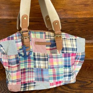 Tommy Hilfiger plaid bag